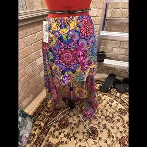 Women’s Colorful Butterfly Skirt Size 3